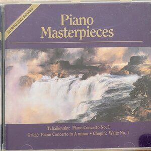 Music CD - Piano Masterpieces: Tchaikovsky, Grieg, Chopin
